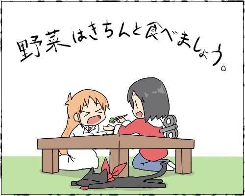 東雲なのとはかせと阪本さん らくがき クロトマト さんのイラスト ニコニコ静画 イラスト