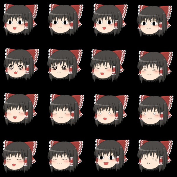 ゆっくり霊夢 Nicosub静画