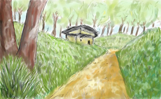 あの花 の背景的なｗ 虎徹 さんのイラスト ニコニコ静画 イラスト