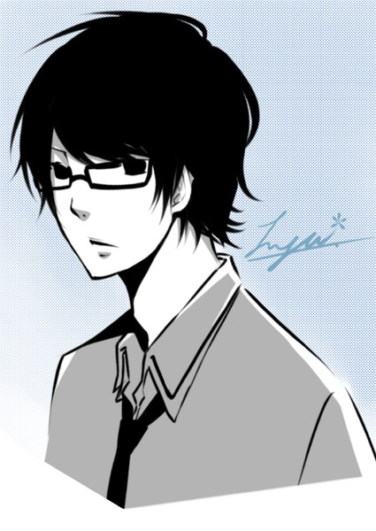 モノクロ男子 ｌｙｕ さんのイラスト ニコニコ静画 イラスト