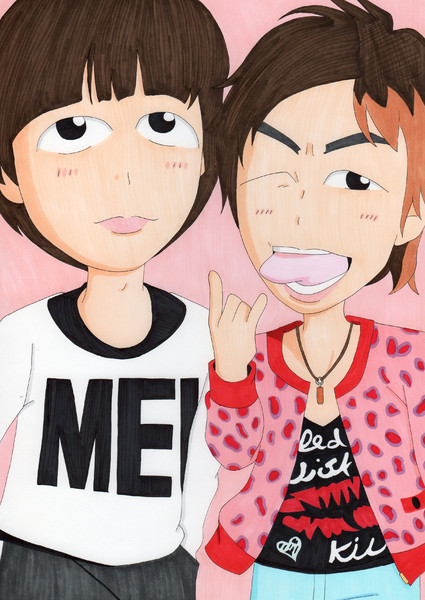 チーモンチョーチュウ in デンコレ / みかぽん さんのイラスト ニコニコ静画 (イラスト)