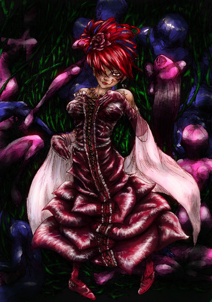 野薔薇娼婦 Shikome さんのイラスト ニコニコ静画 イラスト