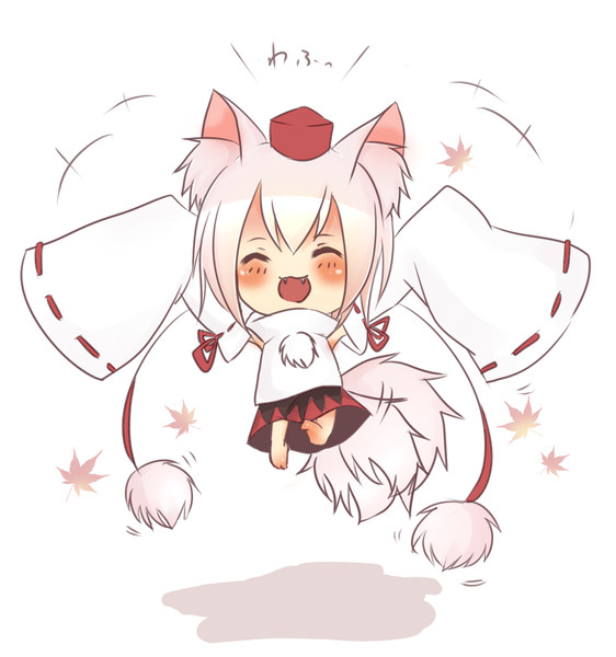 全身で喜びを表現するちびもみ 綾兎 さんのイラスト ニコニコ静画 イラスト
