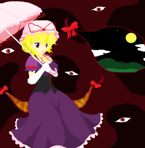 スキマ妖怪 河流れ さんのイラスト ニコニコ静画 イラスト