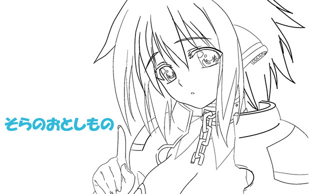イカロスを本気で模写してみた 線画 Ayakashi さんのイラスト ニコニコ静画 イラスト