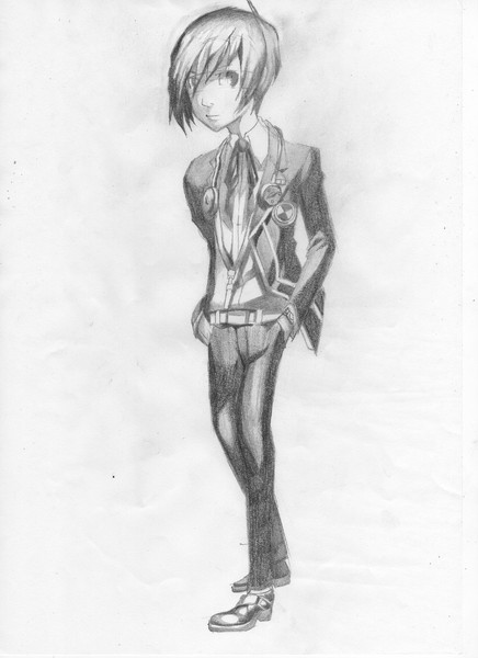 ペルソナ3 主人公 模写 バジル さんのイラスト ニコニコ静画 イラスト