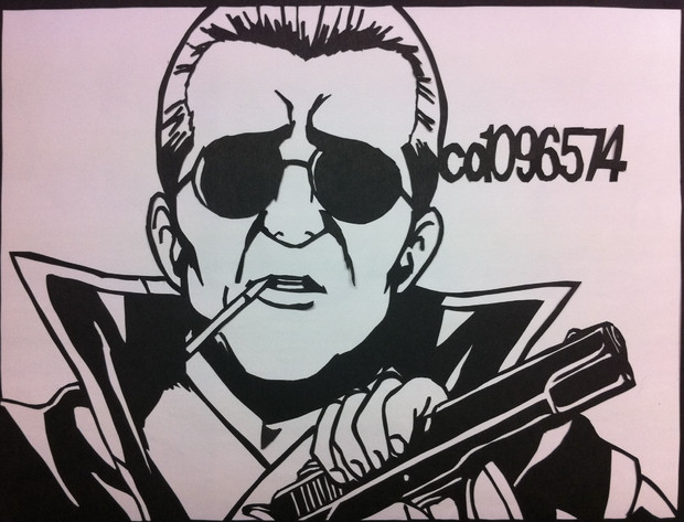 切り絵 松平片栗虎 おかつ さんのイラスト ニコニコ静画 イラスト