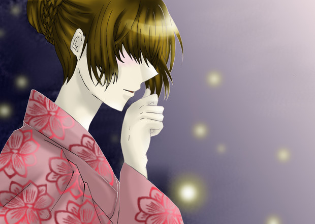 大和撫子風の女性 Mimona 静画中心 さんのイラスト ニコニコ静画 イラスト