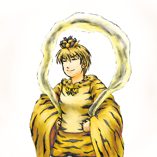 虎柄の毘沙門天 猪飼部 さんのイラスト ニコニコ静画 イラスト