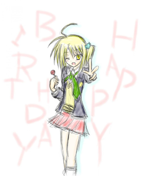 今日は香田亜衣の誕生日 みなとじゅうじ さんのイラスト ニコニコ静画 イラスト