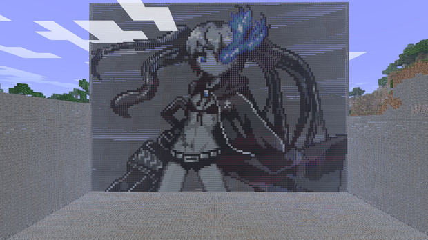 Minecraft ブロック ロックシューター造ってみた Brs ニコニコ静画 イラスト