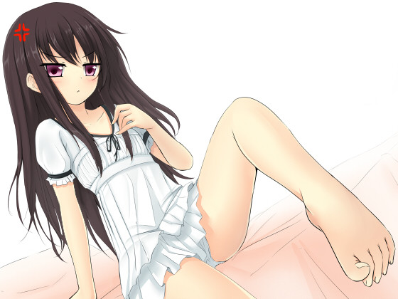 ジト目女の子に見下されたいorz 大路ろむ さんのイラスト ニコニコ静画 イラスト
