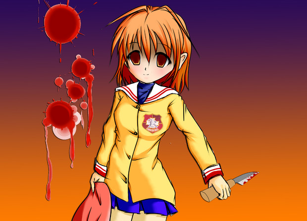 古河渚をヤンデレ風にしてみた T K M さんのイラスト ニコニコ静画 イラスト