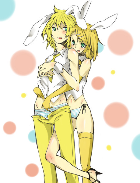 鏡音リン レン完成 みつば さんのイラスト ニコニコ静画 イラスト
