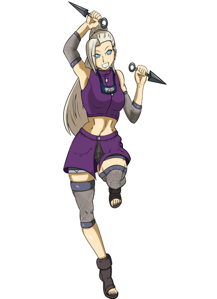 Naruto 山中いの ニコニコ静画 イラスト