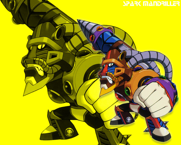 ロックマンX キャラ 消しゴム スパーク マンドリラー 取らせる