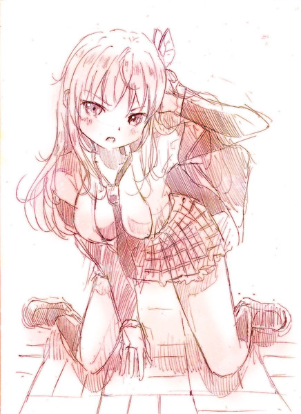ラフ 僕は友達が少ない 柏崎 星奈 Mayoriyo さんのイラスト ニコニコ静画 イラスト