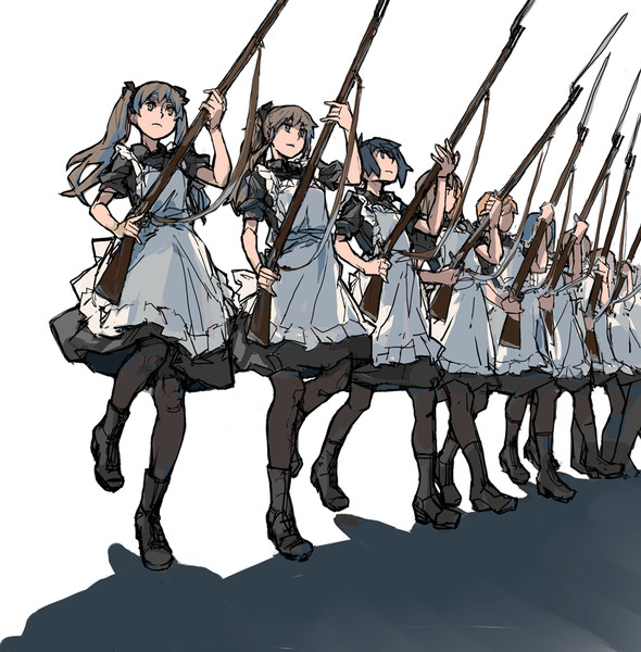 戦列メイド ほげお さんのイラスト ニコニコ静画 イラスト