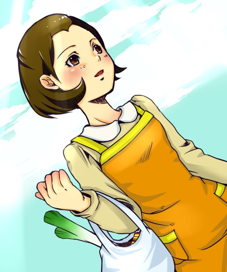 若妻 波野タイ子２２歳 ブラウン さんのイラスト ニコニコ静画 イラスト