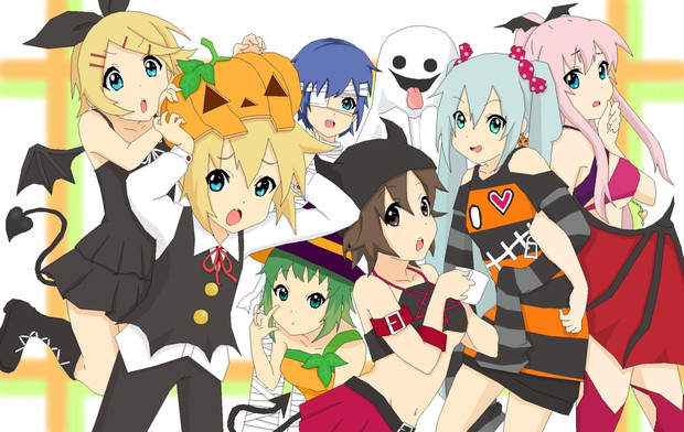 ボカロハロウィン 梅こんぶ さんのイラスト ニコニコ静画 イラスト