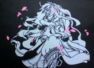 [切り絵]シェリル・ノーム：マクロスF