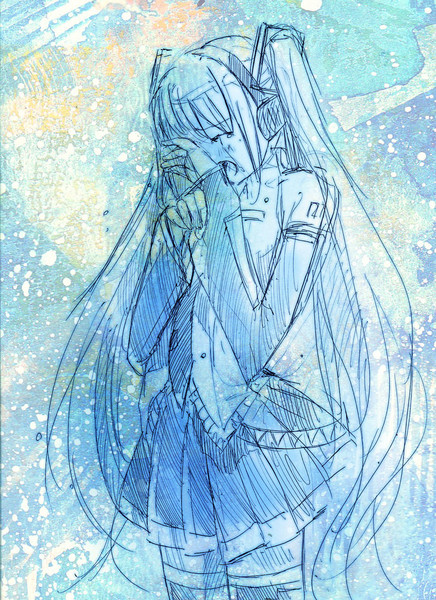 ラフ 初音ミク 好キニナラナキャヨカッタ Mayoriyo さんのイラスト ニコニコ静画 イラスト