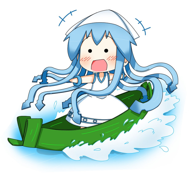 ちびイカ娘さん 狂った猫 さんのイラスト ニコニコ静画 イラスト