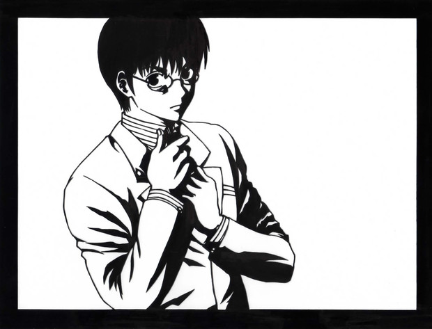銀魂 新ｅｄより志村新八 切り絵 お母ちゃん さんのイラスト ニコニコ静画 イラスト