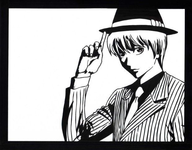 銀魂 新ｅｄより沖田総悟 切り絵 お母ちゃん さんのイラスト ニコニコ静画 イラスト