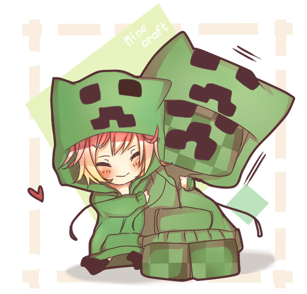 無料ダウンロードクリーパー 可愛い イラスト 最高の動物画像