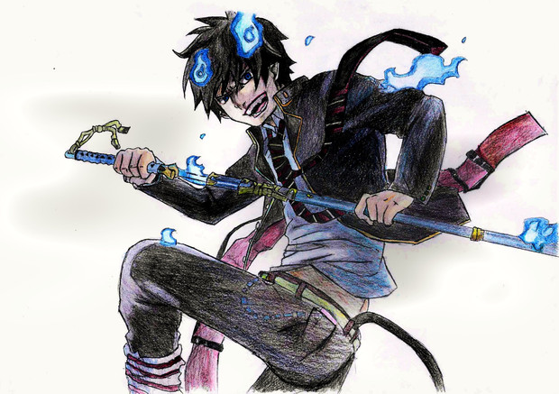 青の祓魔師 燐 模写 Coin さんのイラスト ニコニコ静画 イラスト