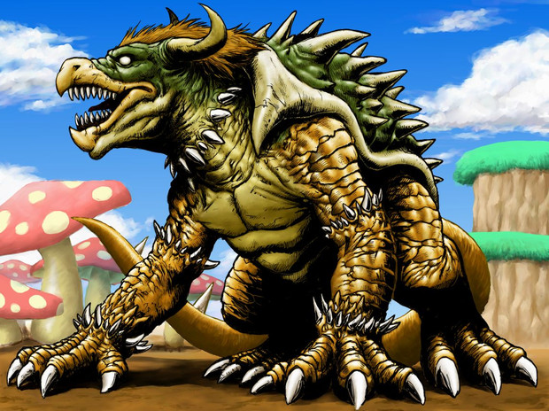 モンハンクッパに色塗った 黒汐 さんのイラスト ニコニコ静画 イラスト