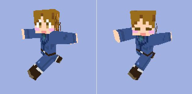 Minecraftでヘタリアのイタリアのスキン作った てらさと さんのイラスト ニコニコ静画 イラスト