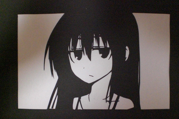 切り絵 女の子 ああああああ さんのイラスト ニコニコ静画 イラスト