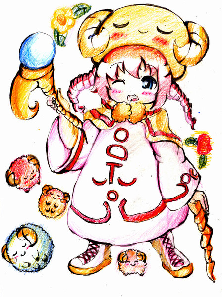 白魔導士ピケルと食料 開戸 さんのイラスト ニコニコ静画 イラスト