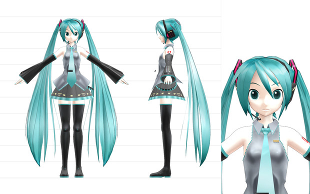 初音ミク@七葉1052式(仮)G型Ver110(ノーマル) / ななし さんの 初音ミク@七葉1052式(仮)G型Ver110(ノーマル) / ななし さんの