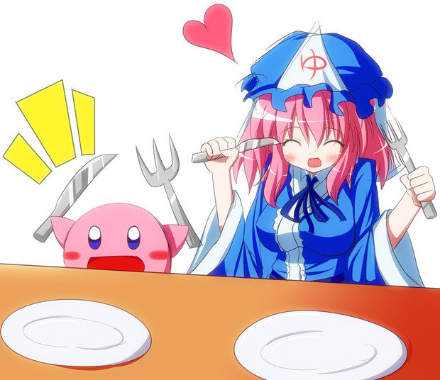 暴飲暴食 ニコニコ静画 イラスト