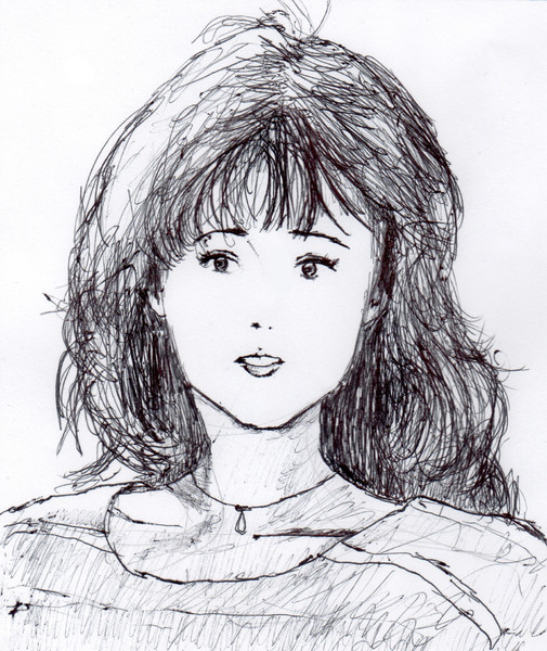 中森 明菜 イラスト かわいい かっこいい無料イラスト素材集 イラストイメージ