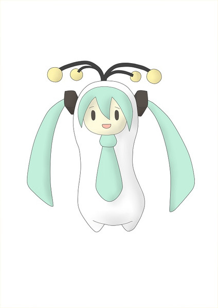 ピロリ菌ミク まろみ さんのイラスト ニコニコ静画 イラスト
