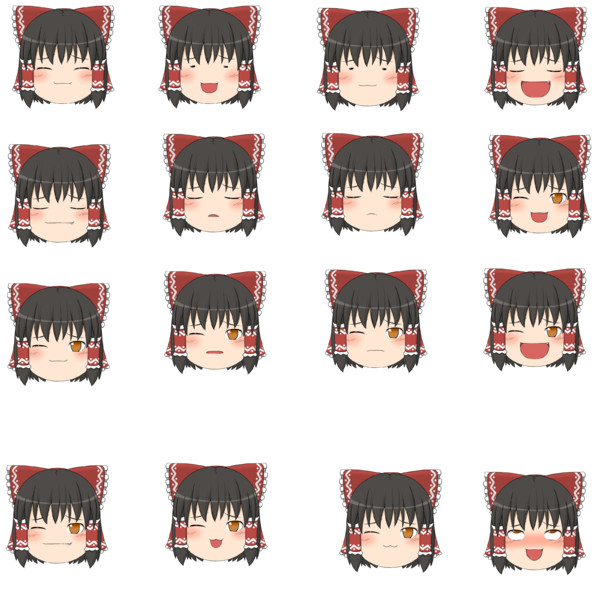 ゆっくり正面霊夢２ きつね 仮 さんのイラスト ニコニコ静画 イラスト