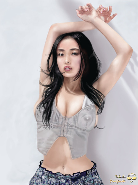くびれ美人 石原さとみ Momoiro7 さんのイラスト ニコニコ静画 イラスト