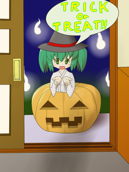 小さな訪問者 / KSK さんのイラスト ニコニコ静画 (イラスト)