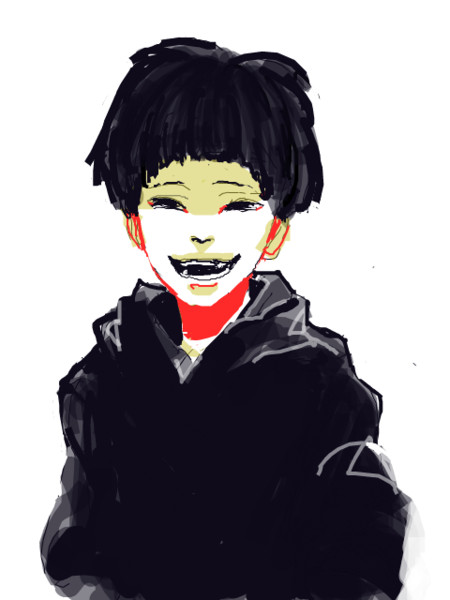狐顔 ニコニコ静画 イラスト