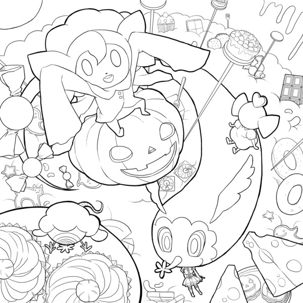 シャルロッテのハロウィンパーティー ねこま さんのイラスト ニコニコ静画 イラスト