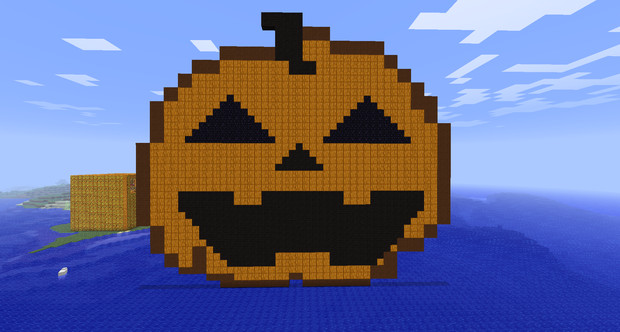 ハロウィン記念にマイクラで作ってみました Halloween さんのイラスト ニコニコ静画 イラスト