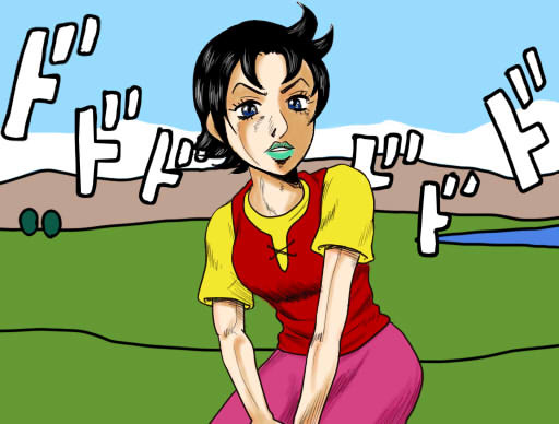 ジョジョ風ハイジ サジン さんのイラスト ニコニコ静画 イラスト