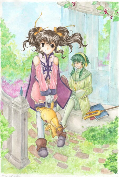 アビス イオンとアニス みゃっこ さんのイラスト ニコニコ静画 イラスト