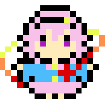 東方 古明地さとり ドット絵 Happysystem さんのイラスト ニコニコ静画 イラスト