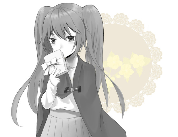 文学少女っぽいミク 異世界のペリー さんのイラスト ニコニコ静画 イラスト