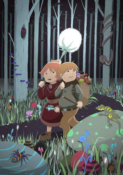 夜のきのこ狩り えりつぃん さんのイラスト ニコニコ静画 イラスト